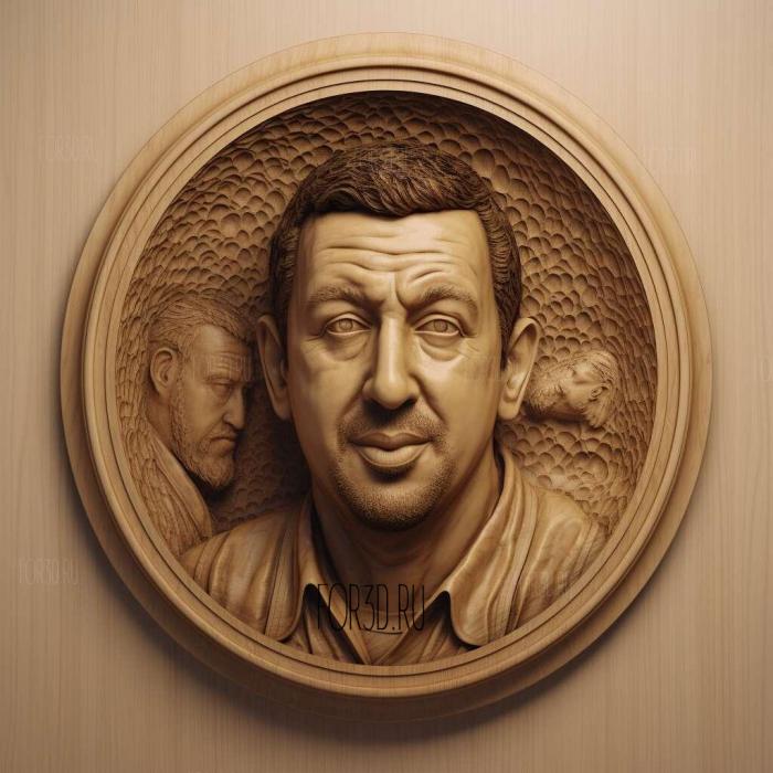 Adam Sandler 1 stl model for CNC